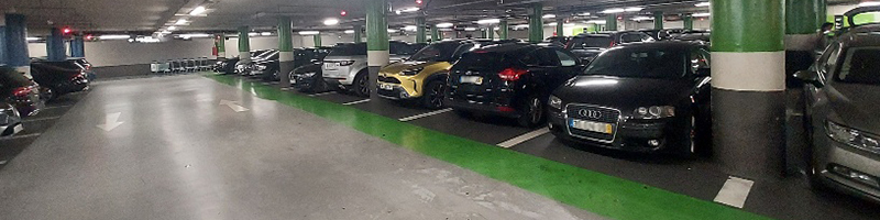 Lisboa car park 