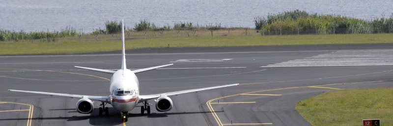 Ponta Delgada Airport airside view