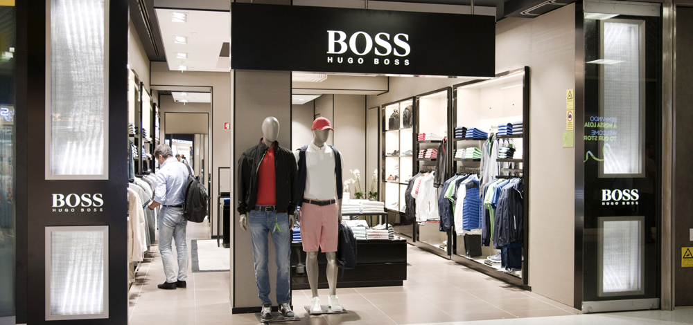 hugo boss butik